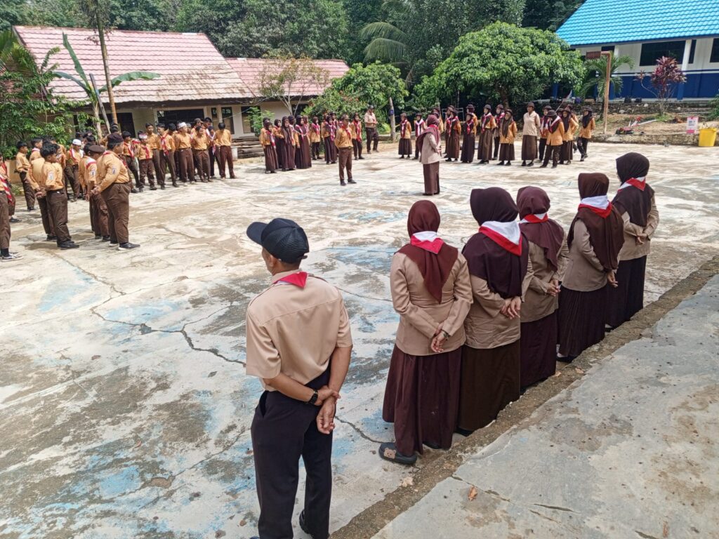 Kegiatan Pramuka SMPN 3 Murung Pudak Tahun 2025