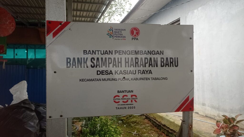 MOU SMPN 3 Murung Pudak Dengan Bank Sampah Harapan Baru 2026